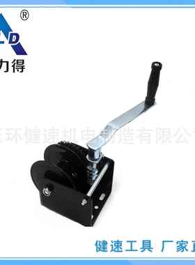 涡轮绞盘水线绞盘手动绞盘六角手柄养鸡场专用养殖工具