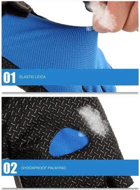Half Finger Gloves Gym Fitness Anti-Slip Women Men Gel Pad G