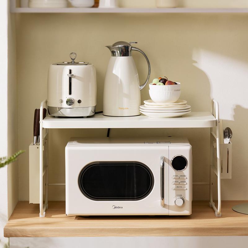 Microwave oven rack kitchen oven shelf countertop multifunctional hole board household rice cooker pot appliance bracket