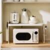 Microwave oven rack kitchen oven shelf countertop multifunctional hole board household rice cooker pot appliance bracket