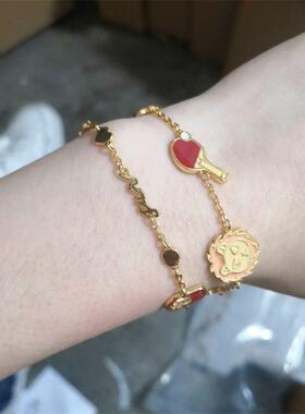 孙颖莎王楚钦「莎头5114」同往手链应援周边小众设计感生日礼物