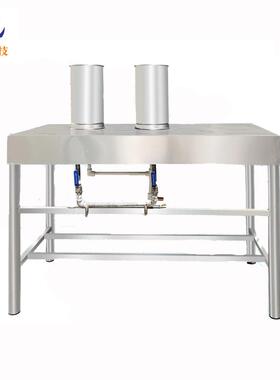 不锈钢蒸汽桌茶叶生产制作机械YM-L120外贸跨境定制多功能桌