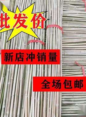 竹竿子搭架竹架子竹子杆菜园竹竿豆角黄瓜西红柿瓜果蔬菜爬藤架杆