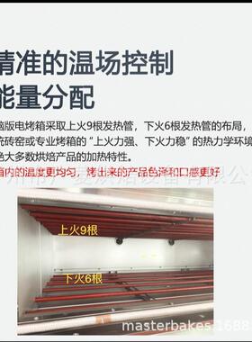 三层六盘电脑版商用烤箱独立分区控温量产多功能烘焙生产温控西餐