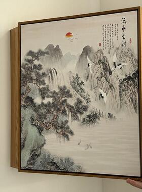 明装空气开 关电表箱装饰画 画加厚加大强电箱靠墙遮挡画 画消防