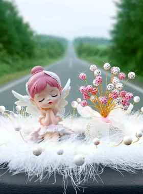 网红汽内饰品创意车用载车高IYE上档女生女神车装饰品小摆件2025