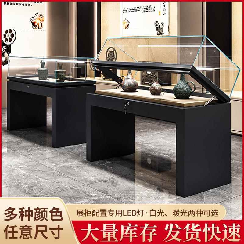 博物馆展柜产无品牌/台品柜纪念馆术馆展示柜古董美文物陈列玻璃 - 图2