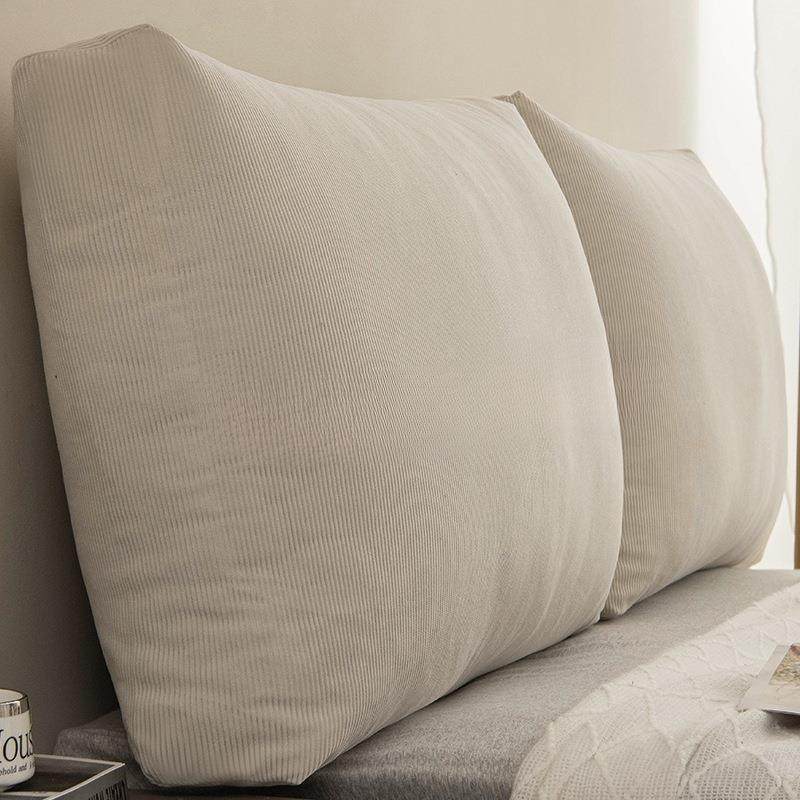 2 waist 06 new bed backrest 2 cushion bed combination soft bag large backrest tatami head bay window corduroy protector AL9491