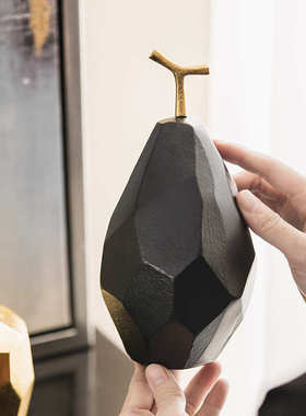 黄铜轻奢新中式客厅摆件招财纳福葫芦装饰品酒柜摆设家居