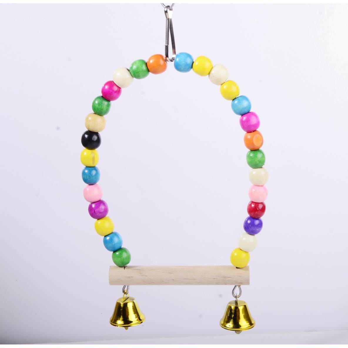 中小型鹦鹉玩具 鸟用品 彩色秋千 鸟笼站架 鹦鹉玩具,淘宝优惠券,粉丝福利购,淘宝优惠卷