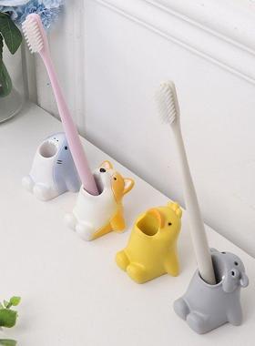 牙刷架卫生间创意收纳装饰摆件