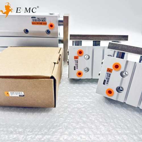 EMC.亿太诺SG/M系列薄型带导杆气缸50X25X30X40-250-S - 图1
