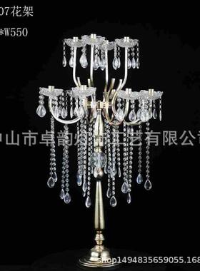 轻奢欧式台浪漫烛光晚餐拍摄创家居道蜡具婚礼庆典烛烛台意ZY2-40