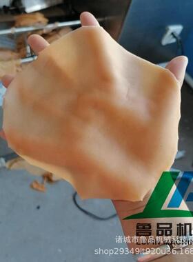 千层饼皮机鲁品LP-160全自动生产厂家做6寸千层蛋糕的千层蛋皮机