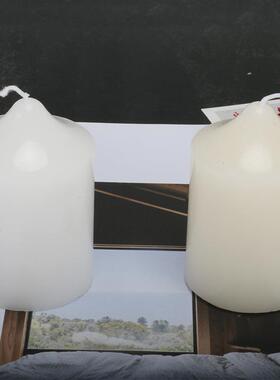 跨境家用照明普通白蜡烛圆柱尖烛光晚餐装饰蜡烛公司聚会照明蜡烛