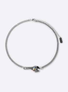 「人间扳手」项链高级彩虹原创设计师2023时尚潮流个性精致礼物