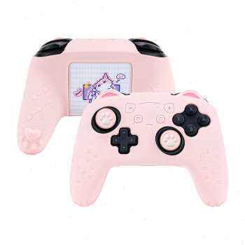 ps5 handle protective case Cute cat ear silicone case SWITCH - 图3