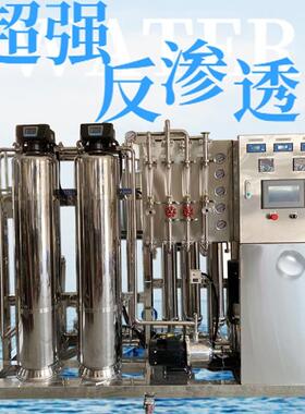厂家供应电镀涂装纯水设备0.25-0.5吨/小时RO水处理设备 电镀清洗