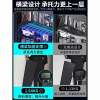Zhuomic vertical hole board storage rack floor-standing e-sports room decoration metal storage shelf punch-free computer