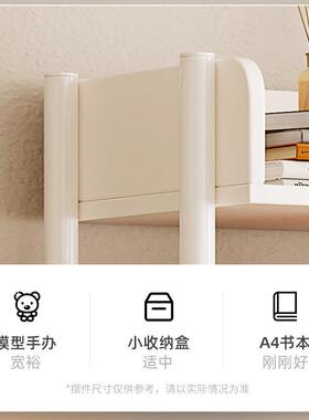 简易书架落地置物架铁艺客厅储物架货架阅读收纳架子家用卧室书柜