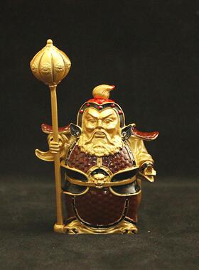 业宅护门神摆件柜秦琼尉迟恭家居客厅玄关柜电视公司店铺门神开礼