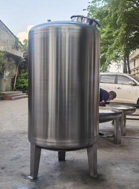源头厂家直供304不锈钢立式圆形无菌水箱食品级直饮水纯水箱