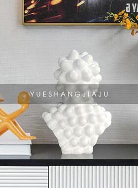 现装简约脂抽象5376人物头像桌面摆件样板售楼部酒树店在展厅艺术