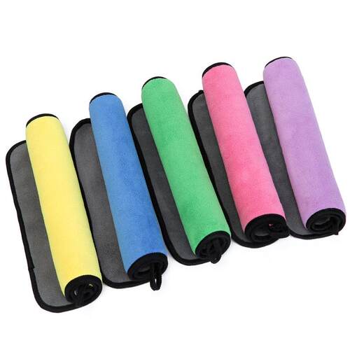 一“布”搞定 家用多功能珊瑚绒吸水洗碗巾抹布20*30cm - 图3