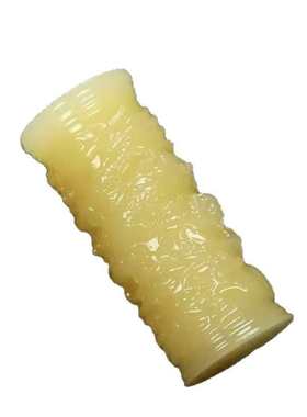 天然米黄玉貔貅手把件直播高货黄玉白菜福猪金蟾玉器文玩把件批发