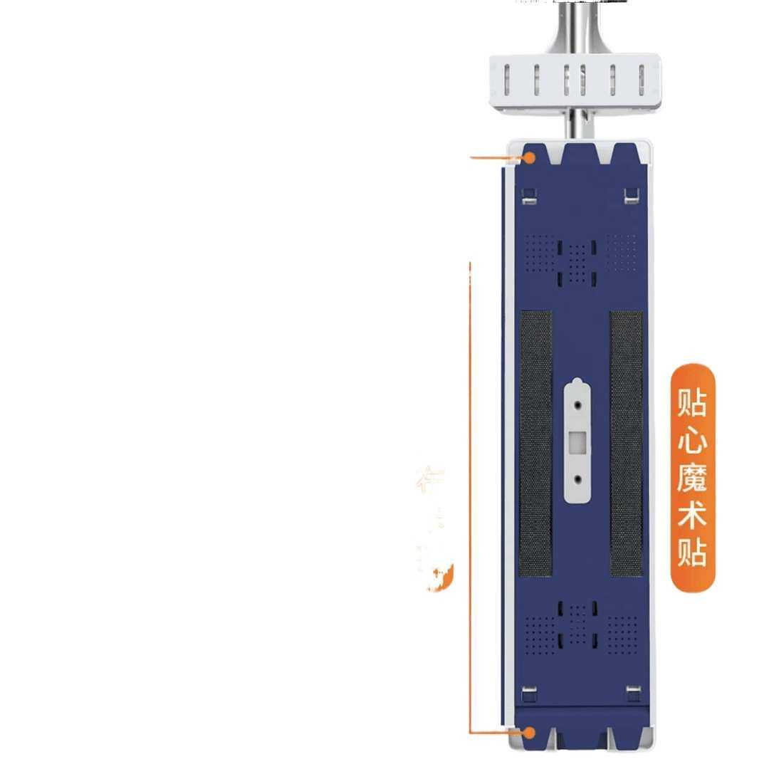 【拍一发9共4布送折叠桶】45cm蓝色铝合金面板新款免手洗平板拖把,淘宝优惠券,粉丝福利购,淘宝优惠卷