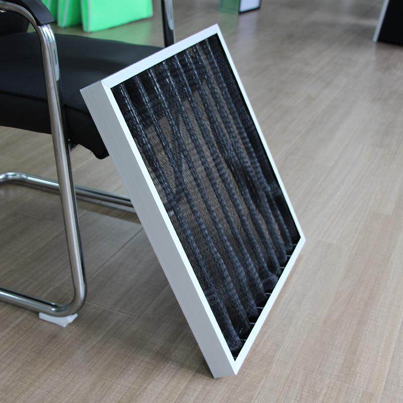 Nylon mesh filter Aluminum frame stainless steel air conditioning chassis filter No partition primary effect plate filter