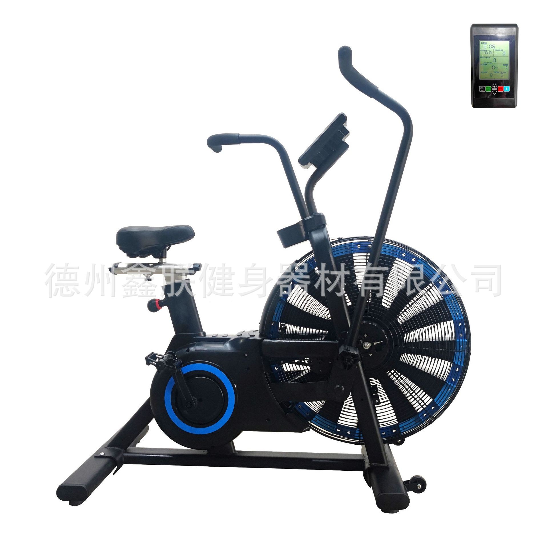 Wind resistance bicycle, aerobic exercise, fan bicycle, dynamic bicycle, home commercial gym, fat loss fitness equipment