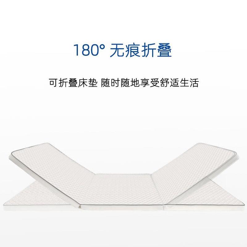 榻榻米单人记忆慢折叠高密度睡眠被褥回弹新款床垫棉透气海绵午休 - 图0