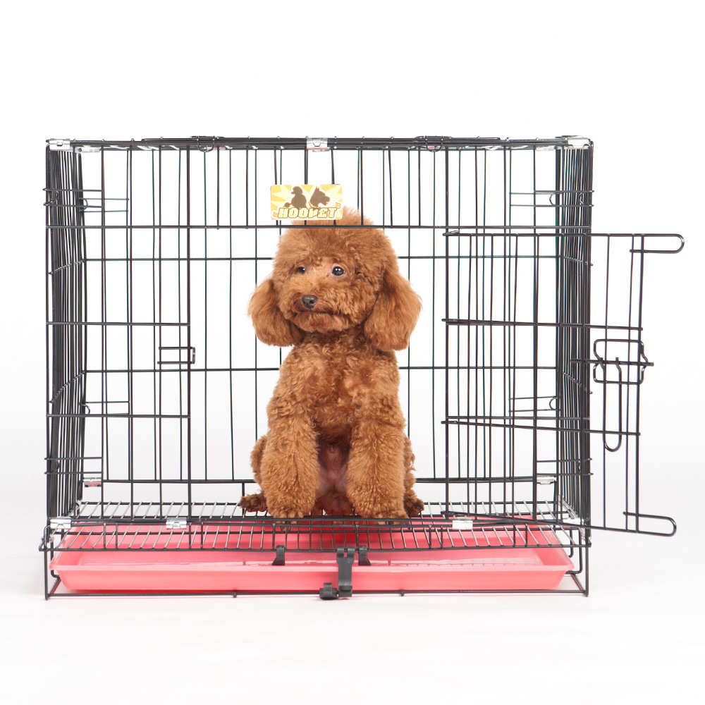 泰迪狗笼子金毛萨摩耶狗笼大型犬大号狗狗铁笼宠物笼子猫笼小型犬 - 图2