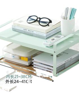 可伸缩简易RAH书架置物收架公室纳桌面架桌上多层书办桌整理小架