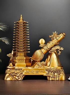 2025十三13层文昌塔高级摆件送礼首选送老师学生祝福高考金榜题名