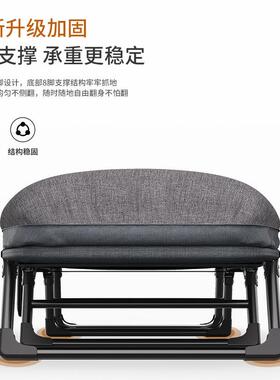 折叠床单人办公室午睡床躺椅便携多功能陪护行军家用简易午休神器