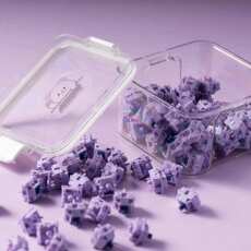 Вал 雪黛轴|高顺滑，厂润闷响触底hifi回弹集中|客制化机械键盘轴体