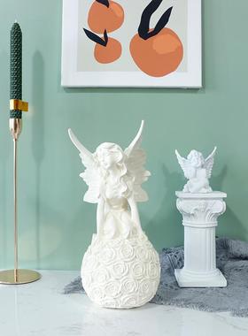 树脂罗马柱摆件拍照道具Ins网红首饰展示台摄影背景欧式庭院装饰