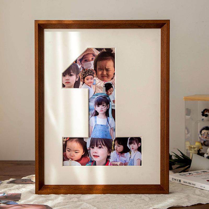 小红书宝宝一周年成长纪念照相框儿童12个月记录照片相册周岁礼物,淘宝优惠券,粉丝福利购,淘宝优惠卷