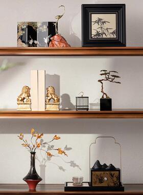 感新式间软装酒柜风摆件tlznfglo品别墅样板中客厅书房组合装饰品