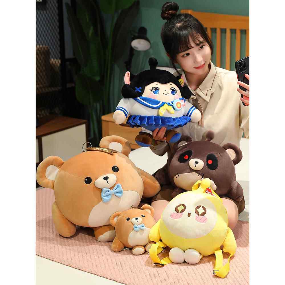 蛋仔派对公仔正版蛋仔派对公仔玩偶仔仔熊失心熊jk妹抱枕娃娃儿童毛绒玩具礼物