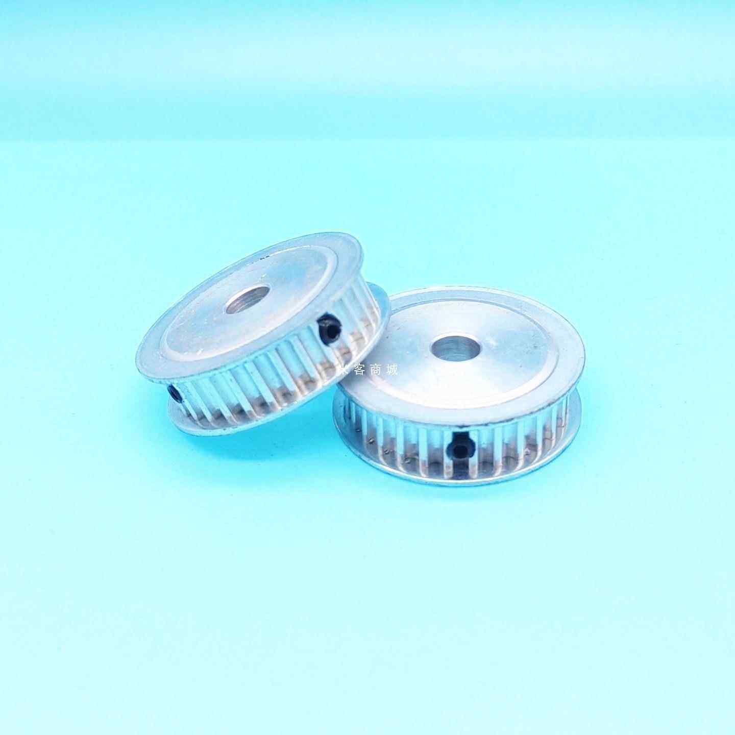 平面同步带轮HTD-3-M铝合金15~50齿高扭矩尼龙电机皮带轮带挡边A,淘宝优惠券,粉丝福利购,淘宝优惠卷