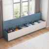 Floating simple window cabinet cabinet storage cabinet can be located on the edge of the floor with a hinged cabinet flip cover bed bedroom room 771 Yitai wardrobe