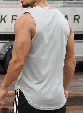 Summer shirt for men tank top sports fitness vest 男运动背心