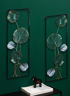 欧式铁艺墙壁厅壁挂挂花晨月夕件客面背景墙玄关卧室装饰画墙软装