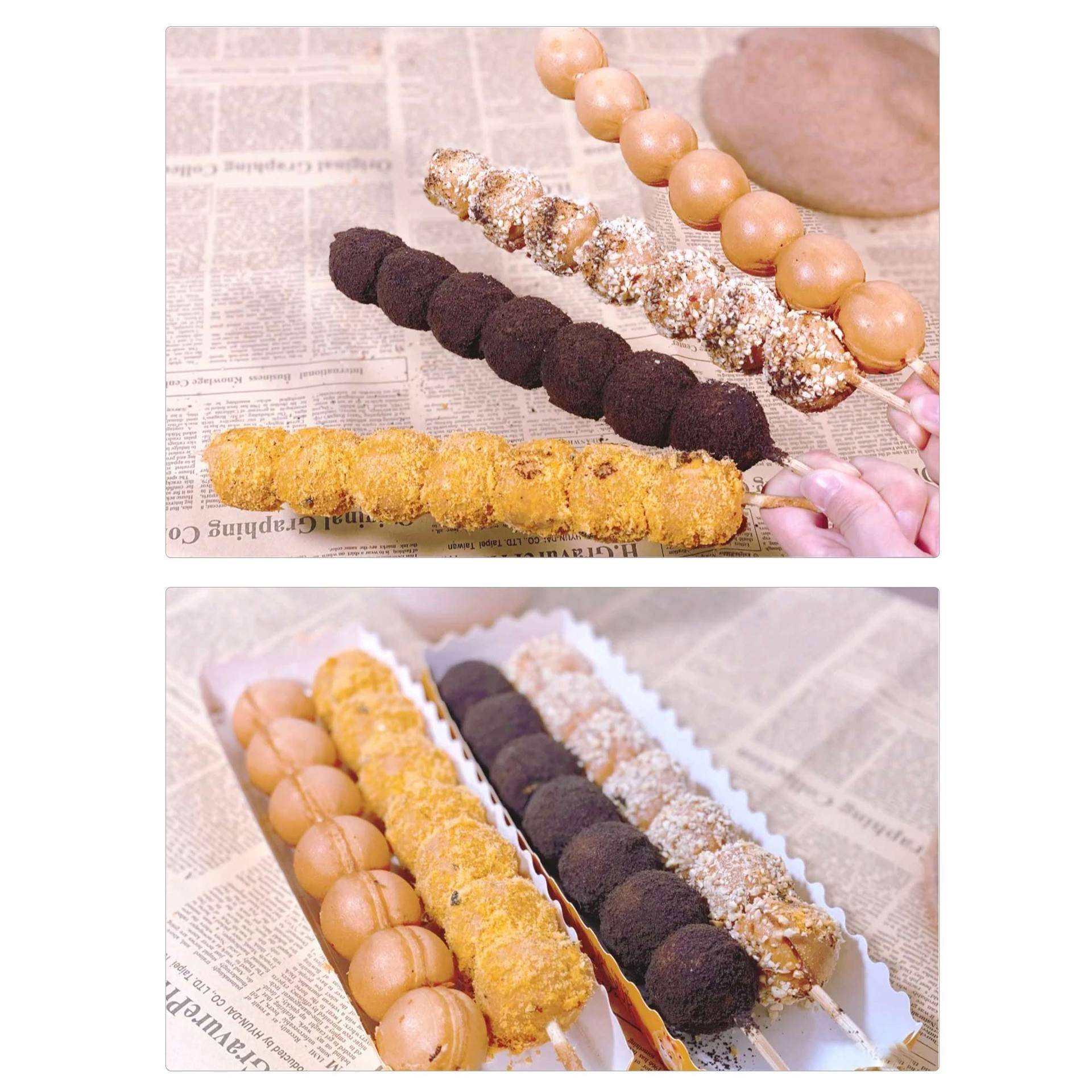 Guangzhou Shoufei electric digital display commercial skewers single-head flipping waffle machine non-stick pan egg scone machine
