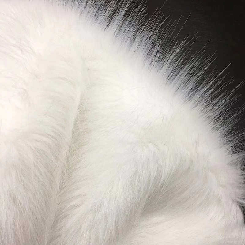 现货批发1100g白色仿狐狸毛人造毛绒布料绒家纺面料布料长毛绒,淘宝优惠券,粉丝福利购,淘宝优惠卷
