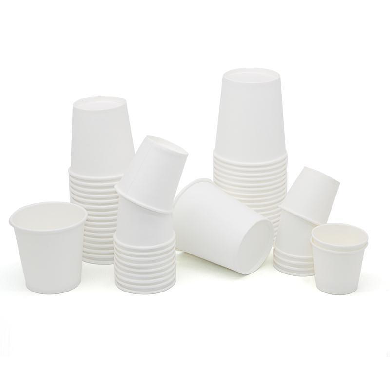 试饮杯小一次性纸杯杯子1000只白色杯小号试喝杯迷你品尝杯一口杯