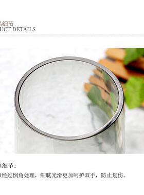 T型北欧玻璃花瓶简约透明水养插花水培百合花花瓶客厅摆件